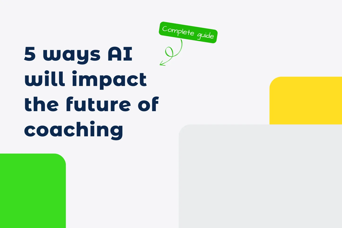 5 ways AI will impact the future of coaching