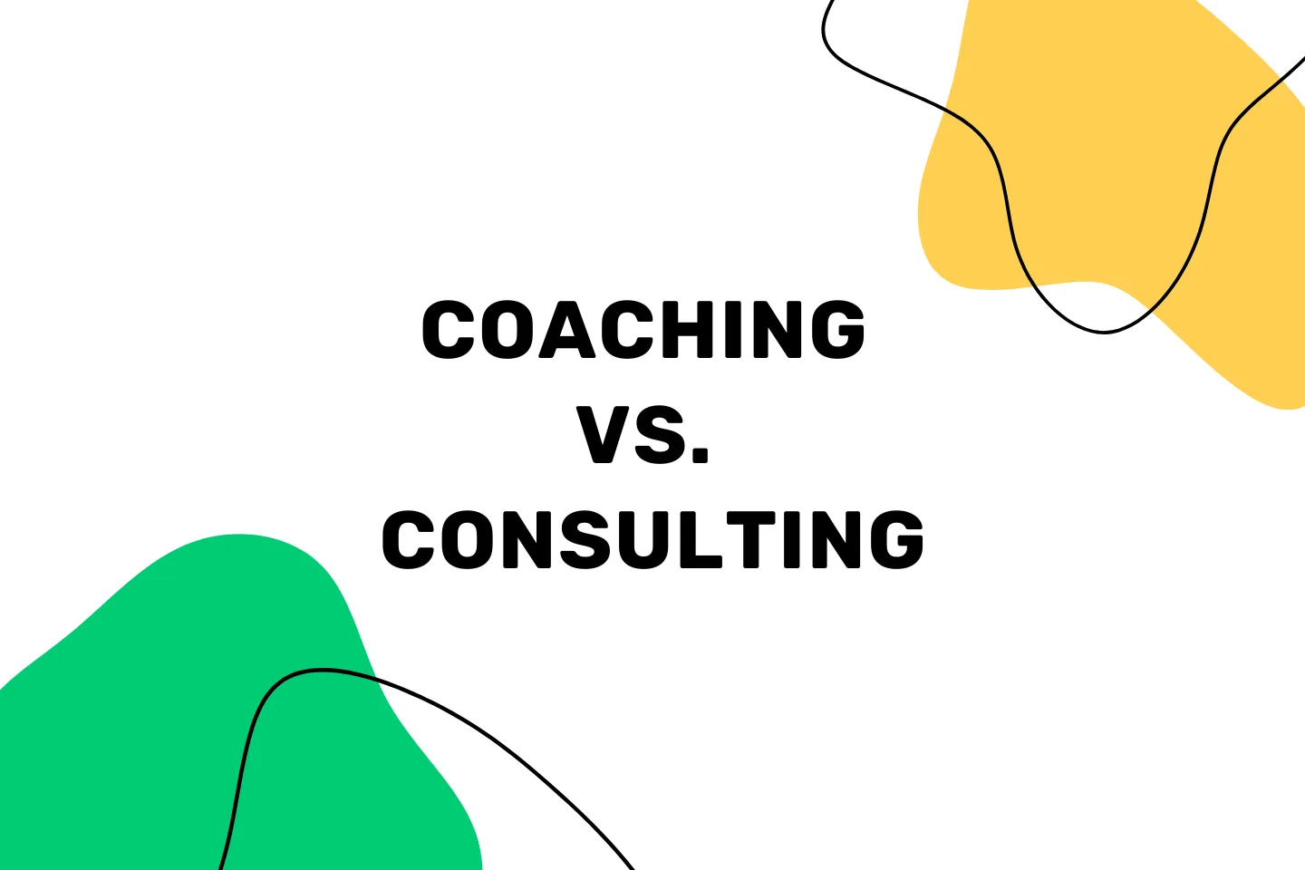 coaching vs consulting