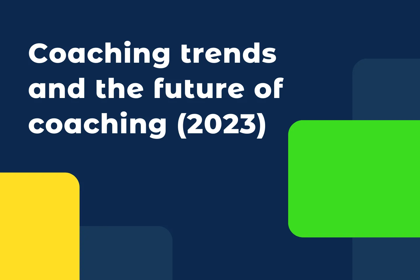 coaching trends